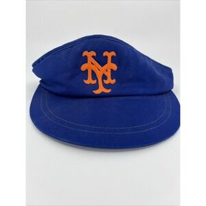 Vtg 70s New York Mets Baseball Visor Terry Cloth Lining Sports‎ Specialtie